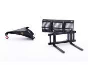 AT-Collections | Eurosteel Diorama items | AT3200121 | 1/32 | Eurosteel wheelloader attachment set (fully licensed). Fits perfectly on the Volvo L60H wheel loader. | 