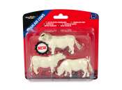 Britains | Diorama items Diorama items | BR43240 | 1/32 | Cow Set, Charolais | 