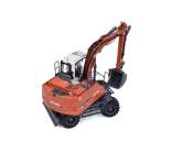 AT-Collections | Atlas Nokian | AT3200153 | 1/32 | Atlas 185W wheeled Excavator Classic Colour with Nokian tires.With standard Atlas  Bucket. | 